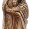 Hand Carved Olive Wood Holy Family Statue for Home Decor 10.3 Inch