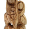 Handcrafted Olive Wood Holy Family Flight to Egypt Statue 4.4 Inch
