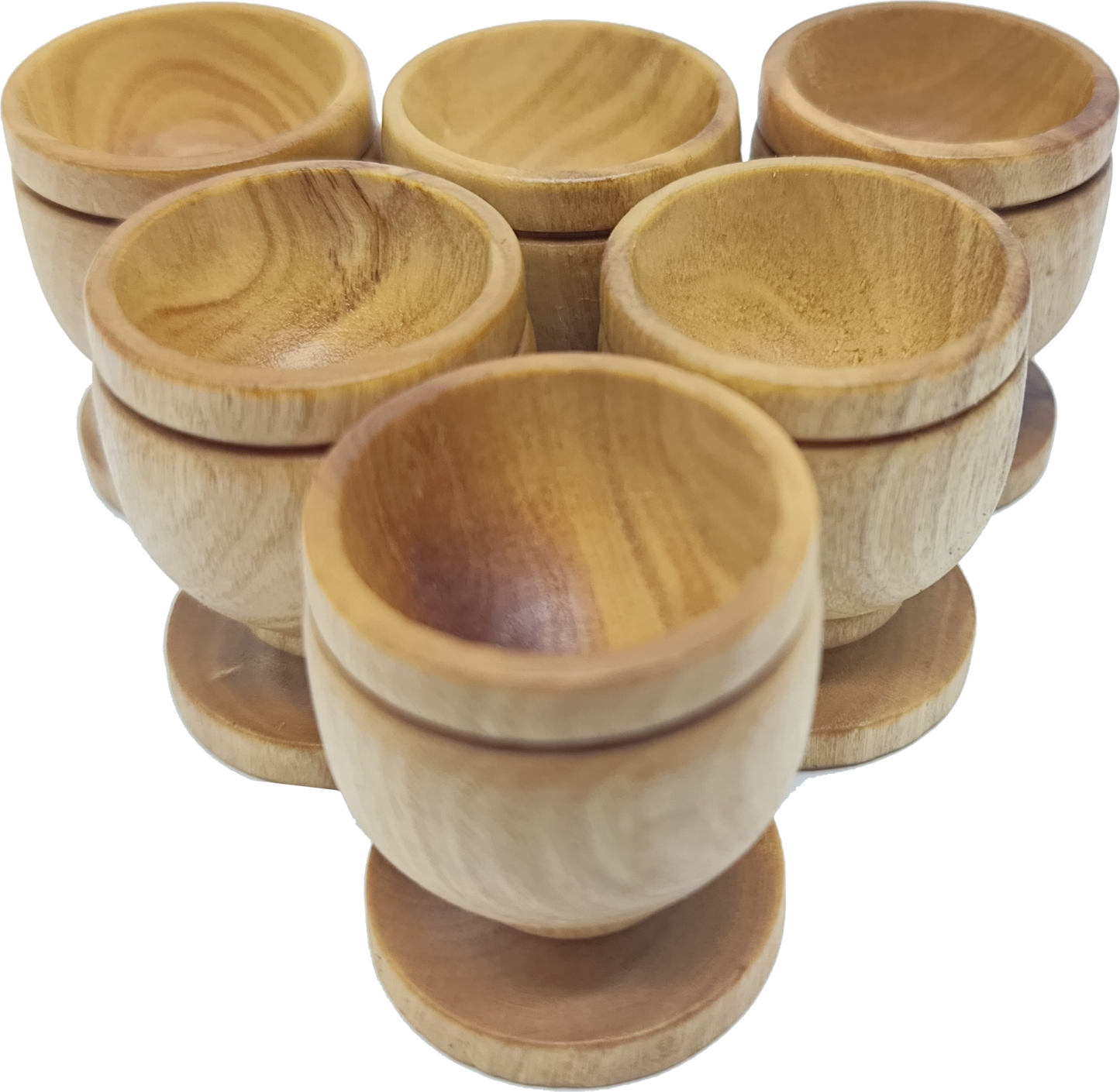 Handcrafted Olive Wood Cup from Bethlehem | Small Wooden Communion or Prayer mini Cup | Holy Land Artisan Craft | 1.57" x 1.38"