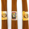Holy Land Beeswax Prayer Candles (3-Pack) – 9.6" Long | Handmade in Jerusalem | 300g Total Weight