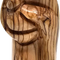 Virgin Mary and Baby Jesus Olive Wood Statue from the Holy Land