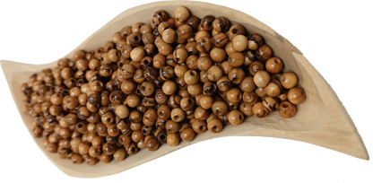 6mm Round Handcrafted Olive Wood Beads from Bethlehem