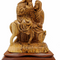 Hand Carved Olive Wood Holy Family Flight to Egypt Statue 9.4” | Handmade Bethlehem Holy Land Sculpture