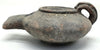 Authentic First Century Oil Clay Lamp Replica with Handle - Ancient Jerusalem Holy Land Pottery - Zuluf