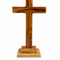 Handmade Olive Wood Cross from Bethlehem – Christian Cross Decor, Holy Land Gift – 6.1" 7.5" 9.25" 11.2" Sizes