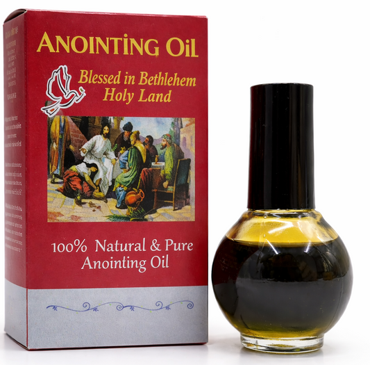 Anointing Oil from the Holy Land Zuluf Musk Jerusalem - Handmade in Bethlehem | Zuluf