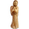 Olive Wood Angel Figurine Hand Carved in Bethlehem 7.5 Inch