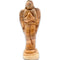 Large Olive Wood Guardian Angel Figurine 7.3 Inch