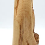 Bethlehem Olive Wood Holy Family Sculpture – Handcrafted Statue of Mother Mary, Baby Jesus & Joseph - Zuluf