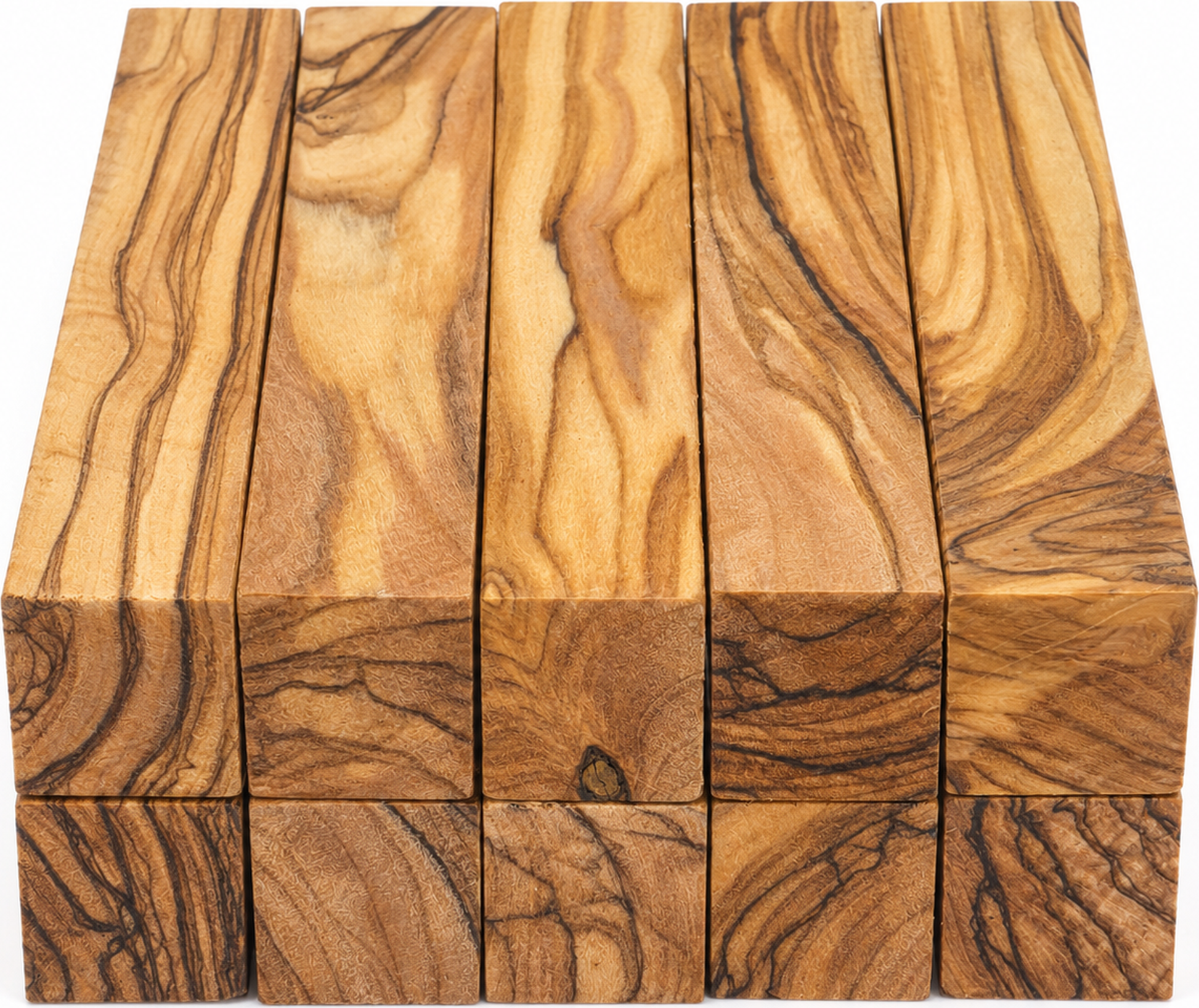 Olive Wood Pen Blanks Set of 10
