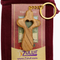 Handmade Olive Wood Cross with Heart from Bethlehem, Christian Pocket Prayer Cross Gift with Certificate and Velvet Bag, Holy Land Religious Keepsake 2.5 Inches
