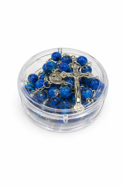 Catholic prayer rosary with stone beads – choose your color - rosaries