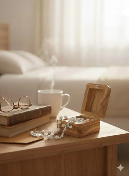 Catholic prayer rosary with stone beads – choose your color - rosaries