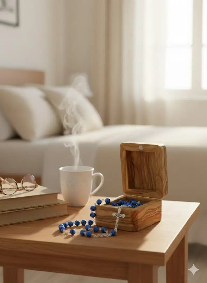 Catholic prayer rosary with stone beads – choose your color - rosaries