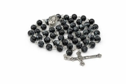 Catholic prayer rosary with stone beads – choose your color - rosaries