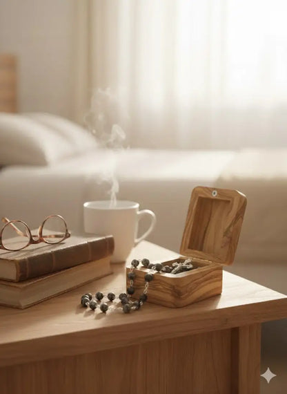 Catholic prayer rosary with stone beads – choose your color - rosaries