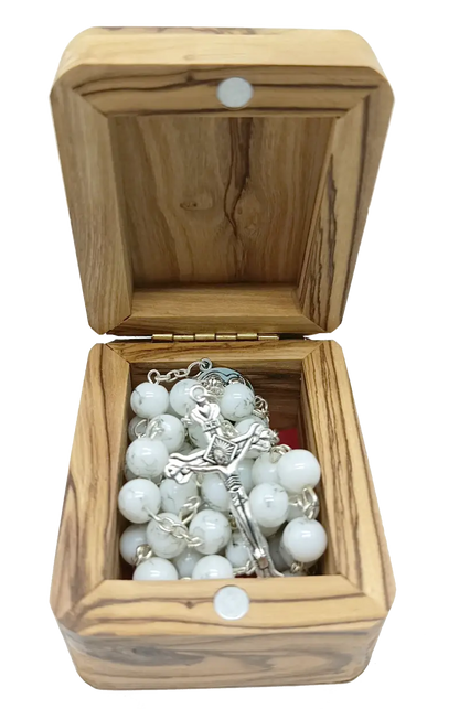 Catholic prayer rosary with stone beads – choose your color - rosaries