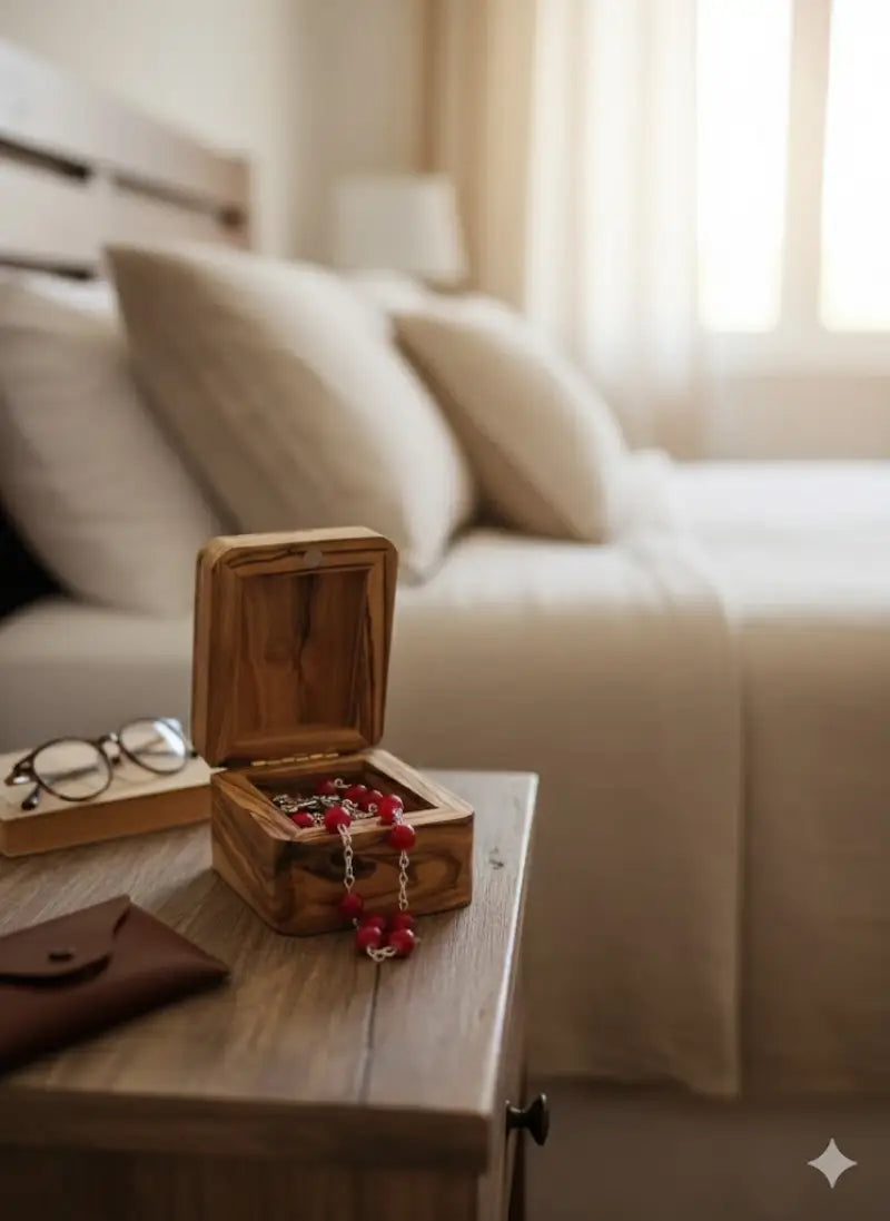 Catholic prayer rosary with stone beads – choose your color - rosaries