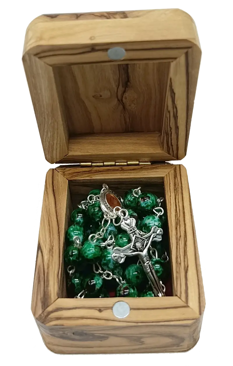 Catholic prayer rosary with stone beads – choose your color - rosaries