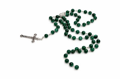 Catholic prayer rosary with stone beads – choose your color - rosaries