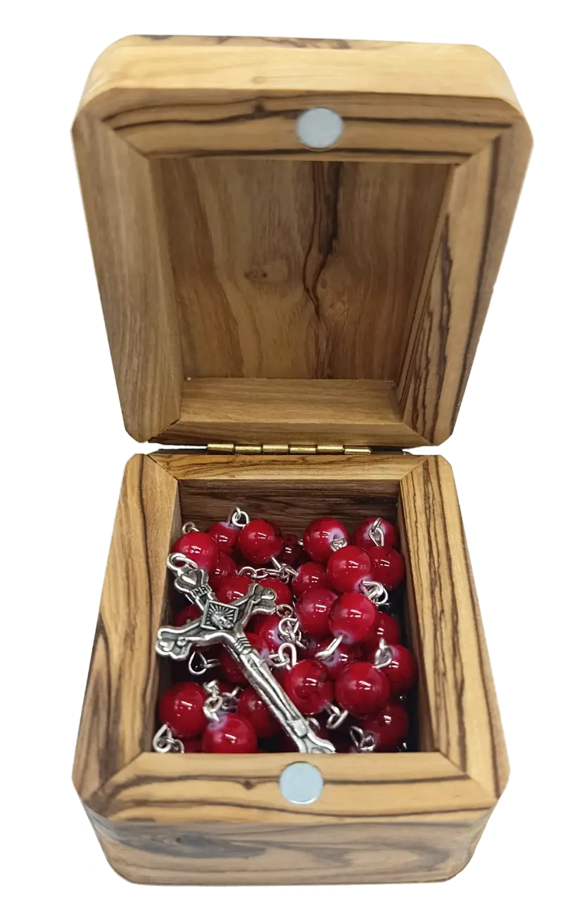 Catholic prayer rosary with stone beads – choose your color - rosaries