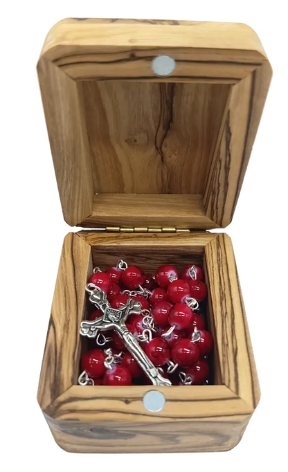 Catholic prayer rosary with stone beads – choose your color - rosaries