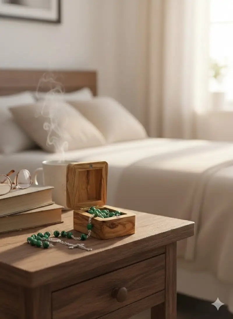 Catholic prayer rosary with stone beads – choose your color - rosaries