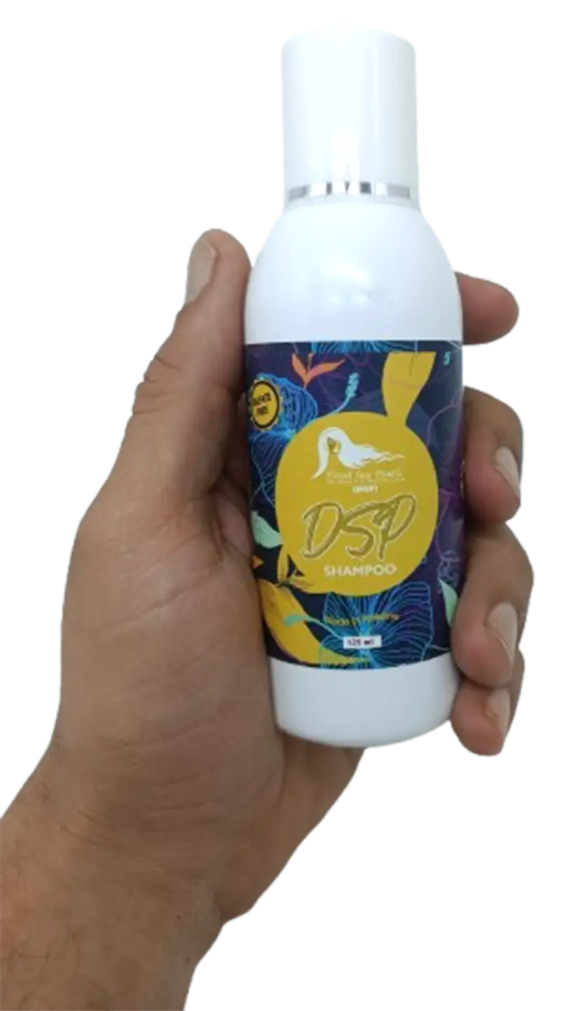 Dead sea shampoo sulfate free healthy minerals hair 125 ml