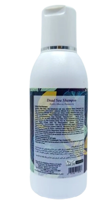 Dead sea shampoo sulfate free healthy minerals hair 125 ml