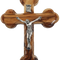 Fourteen Stations Olive Wood Crucifix Orthodox Catholic Wall Cross