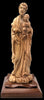 Hand - Carved Olive Wood Saint Joseph with Baby Jesus Statue on a Sturdy Base – Made in Bethlehem | High - Quality Religious Decor & Gift 13X5.8X5.1" - Zuluf