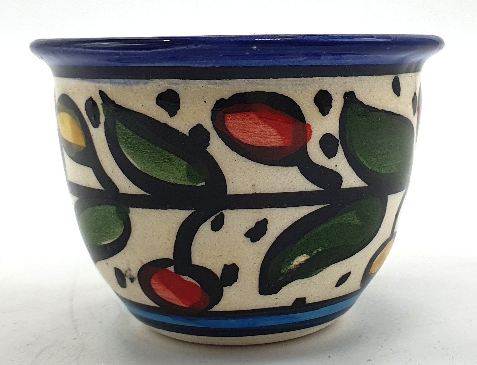 Hand - Painted Ceramic Coffee Mug - Elegant Modern Design to Beautify Your Dining Table | High - Quality Artisan Cup - Zuluf