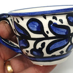 Hand - Painted Ceramic Coffee Mug - Modern and Elegant Design to Enhance Your Dining Table | High - Quality Artisanal Cup - Zuluf