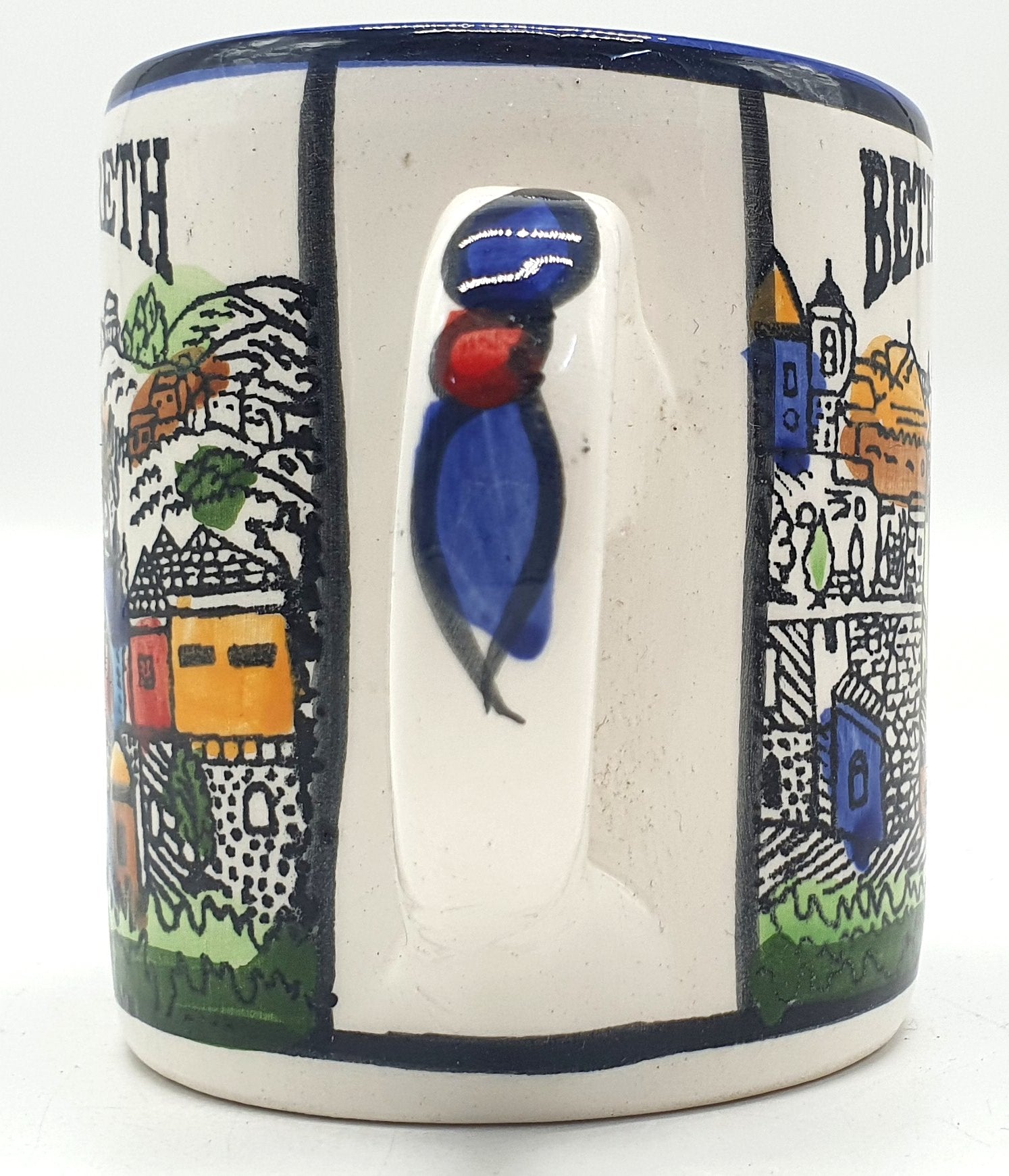 Hand - Painted Ceramic Tea Mug - Elegant Modern Design to Enhance Your Dining Table | High - Quality Artisan Mug - Zuluf