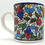 Hand - Painted Ceramic Tea Mug - Elegant Modern Design to Enhance Your Dining Table | High - Quality Artisan Mug - Zuluf