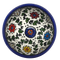 Handcrafted Hebron Ceramic Bowl Authentic Palestinian Pottery 3.5 Inch