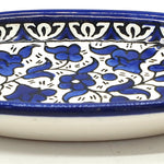 Handcrafted Hebron Ceramic Plate - Authentic Palestinian Pottery from the Heart of Hebron - Zuluf