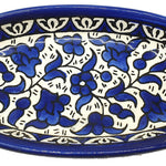 Handcrafted Hebron Ceramic Plate - Authentic Palestinian Pottery from the Heart of Hebron - Zuluf