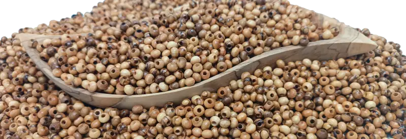 Handcrafted olive wood beads from bethlehem 4mm