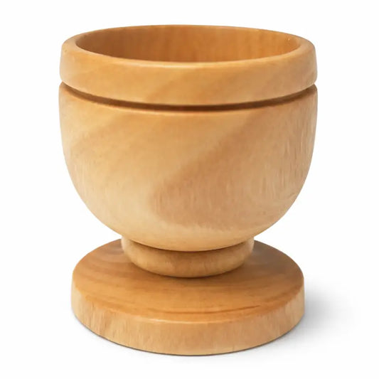 Handcrafted olive wood cup from bethlehem | small wooden communion or prayer mini | holy land artisan craft | 1.57’’ x