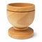 Handcrafted Olive Wood Cup from Bethlehem | Small Wooden Communion or Prayer mini Cup | Holy Land Artisan Craft | 1.57" x 1.38"