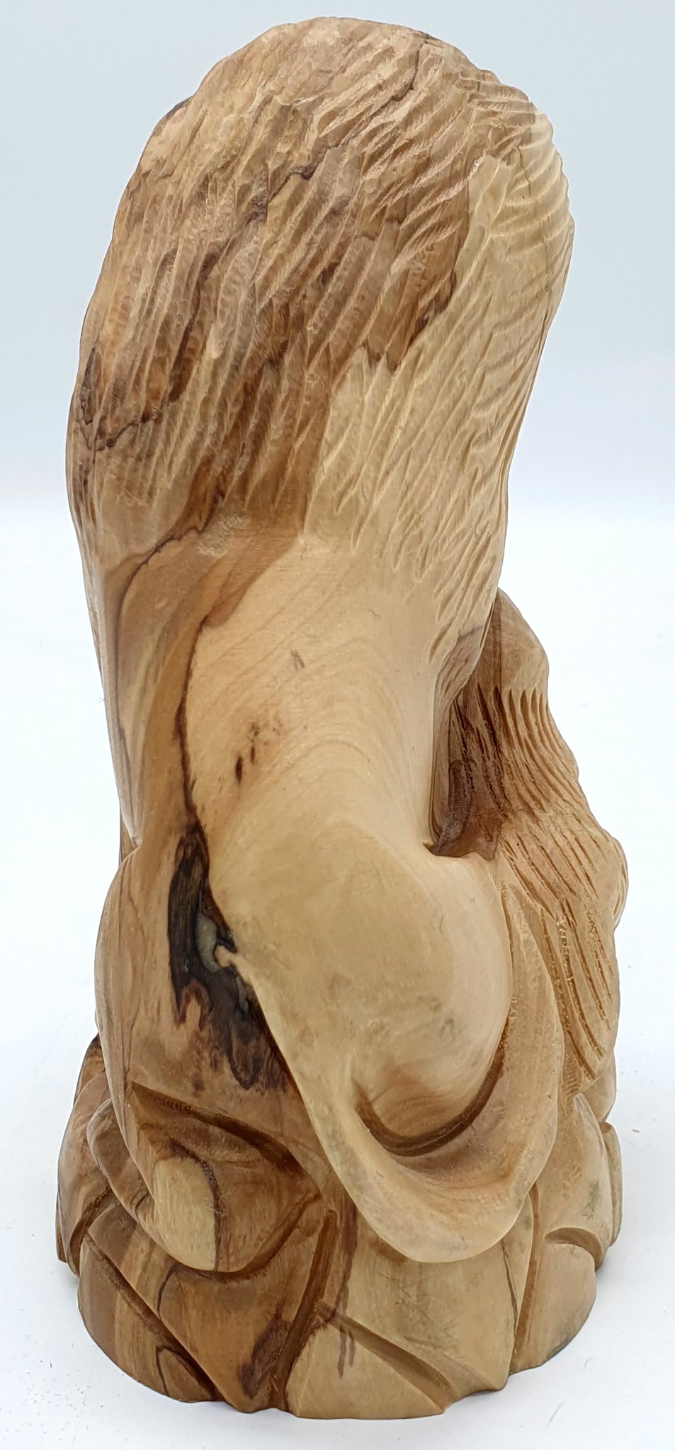 Handcrafted Olive Wood Sculpture of The Lamb with The Lion – Symbol of Peace and Harmony | Authentic Bethlehem Craft - Zuluf