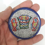 Handmade Ceramic Magnet - High - Quality Palestinian Craftsmanship | Authentic Artisanal Souvenir from Palestine - Zuluf