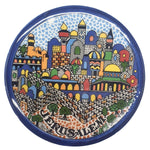 Handmade Ceramic Saucer for Cup - High - Quality Palestinian Craftsmanship | Authentic Pottery from Palestine - Zuluf