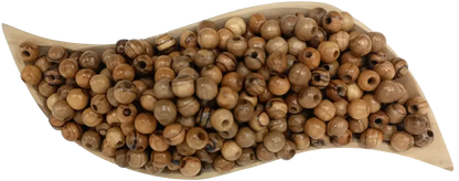Handmade olive wood beads 10mm from bethlehem