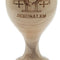 Handmade Olive Wood Chalice from Bethlehem