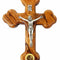 Handmade Olive Wood Cross from Bethlehem Holy Land with Genuine Bethlehem Stone