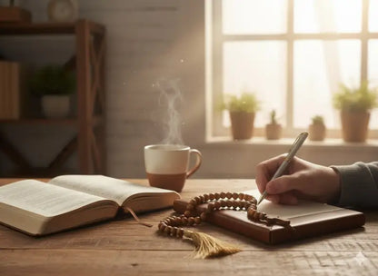 Handmade olive wood rosary with cross & tassel | crafted in bethlehem holy land - rosaries