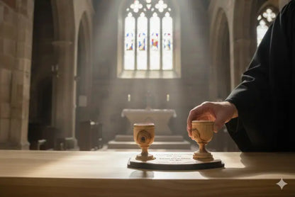 Handmade olive wood wine and water tray from bethlehem - lathe