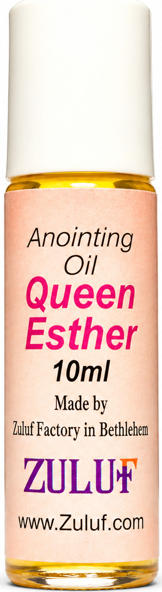 Holy Land anointing oil from Bethlehem, hand prepared by Christian artisans, variant PER009
